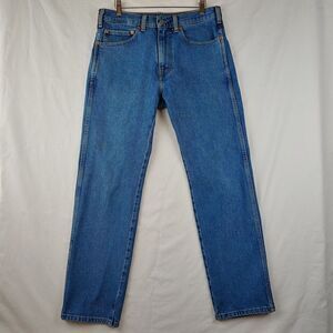Levis Jeans‎ Mens 31x32* Blue Western Fit Rugged Straight Leg Medium Wash